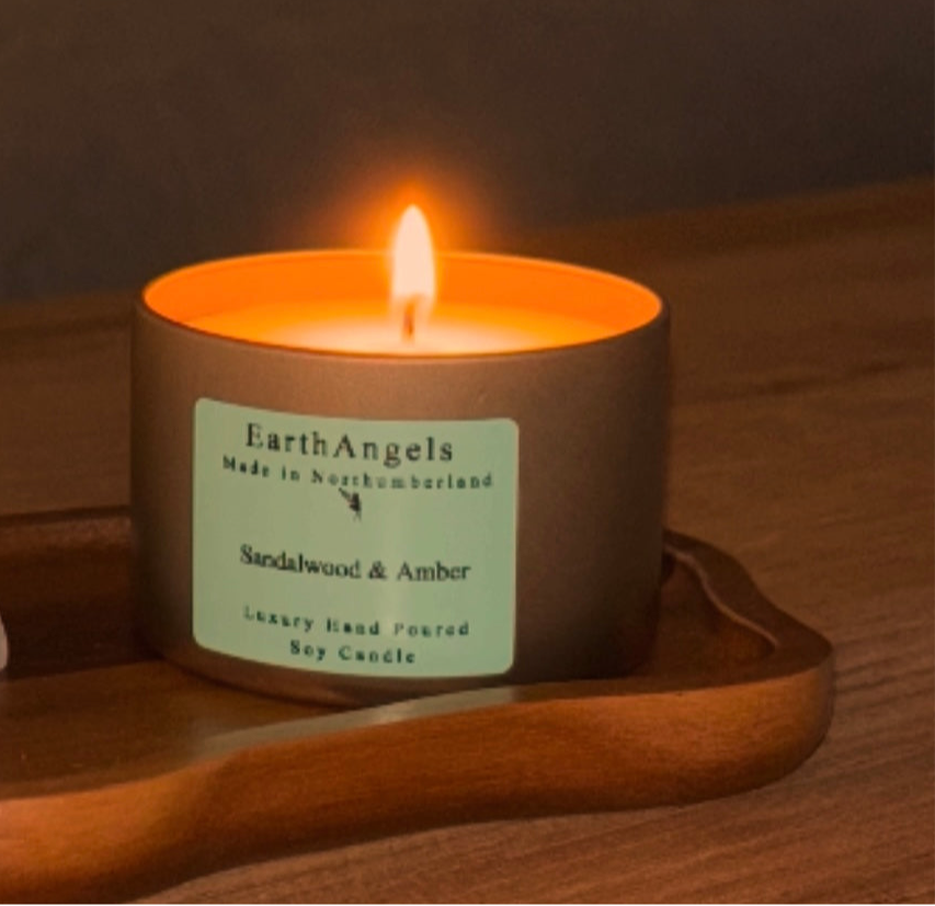 Gold Soy Wax Candle 4oz