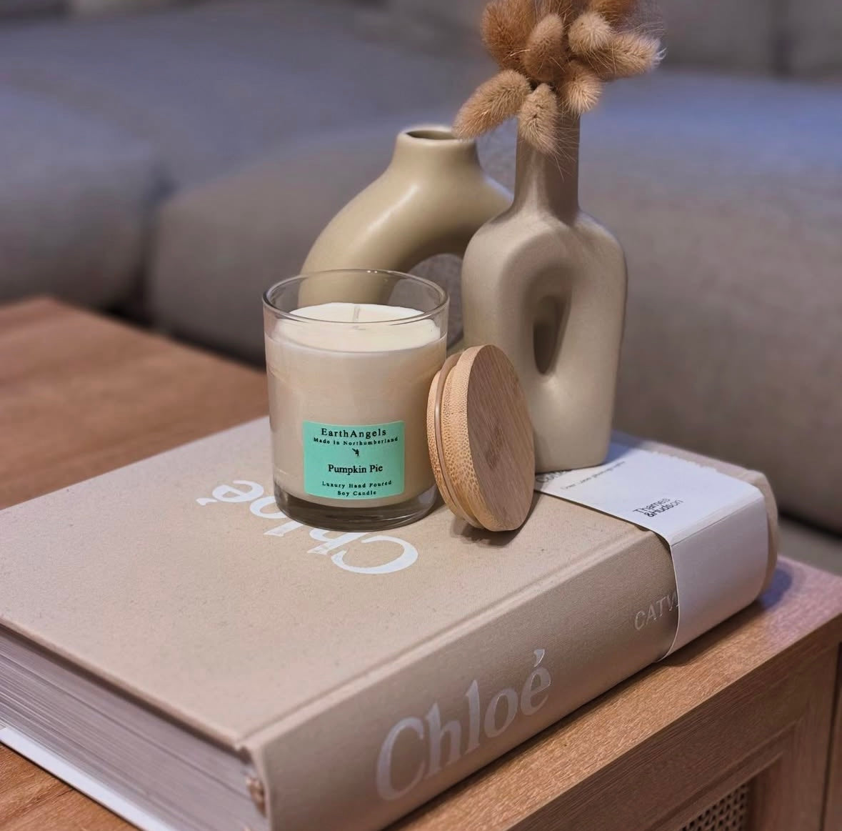 Glass Jar Soy Wax Candle 7oz