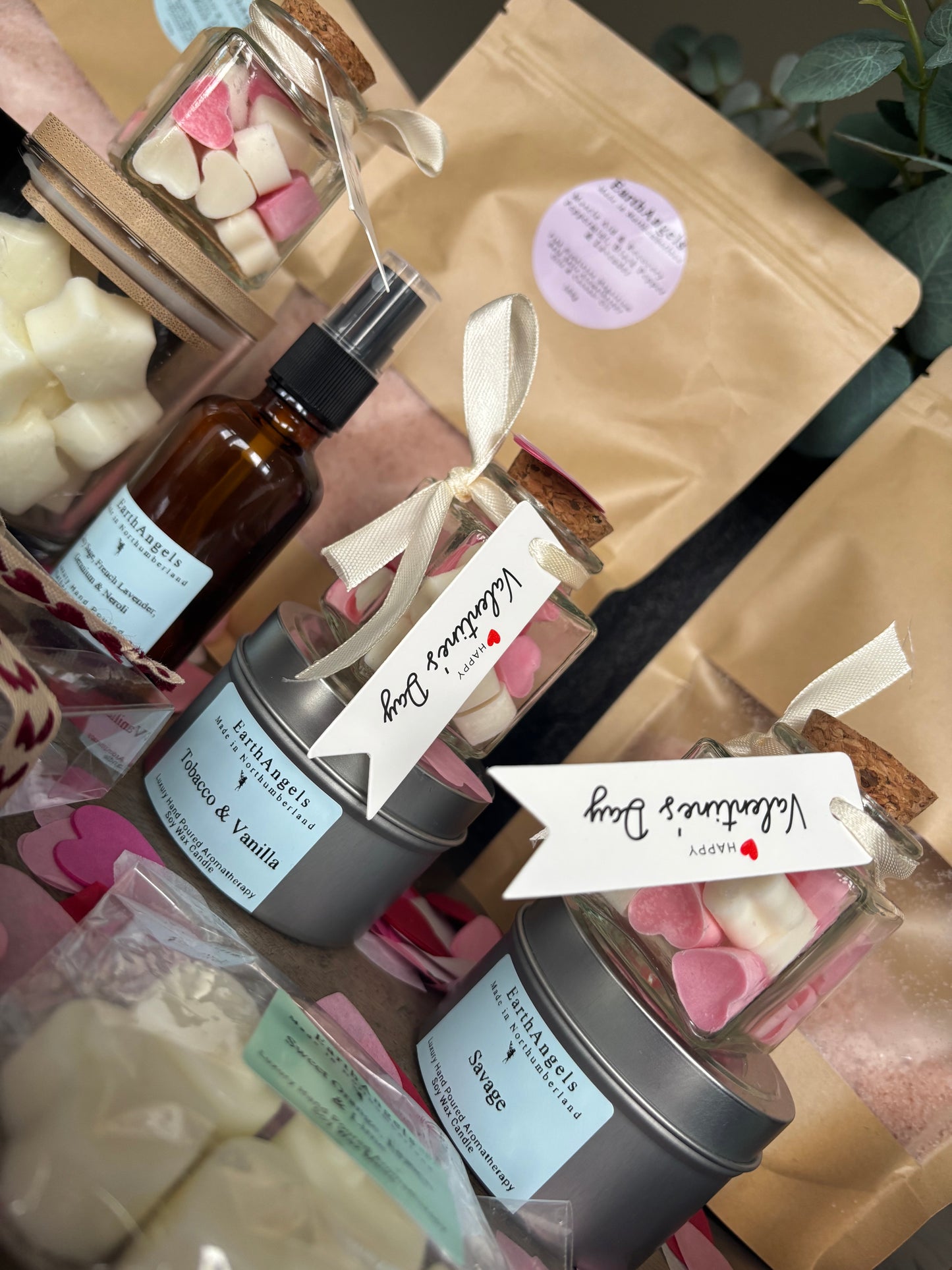Jar of Mini Soy Wax Melts x 14