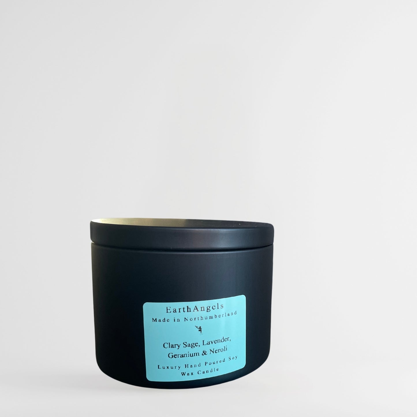 Black Tin Soy Wax Candle