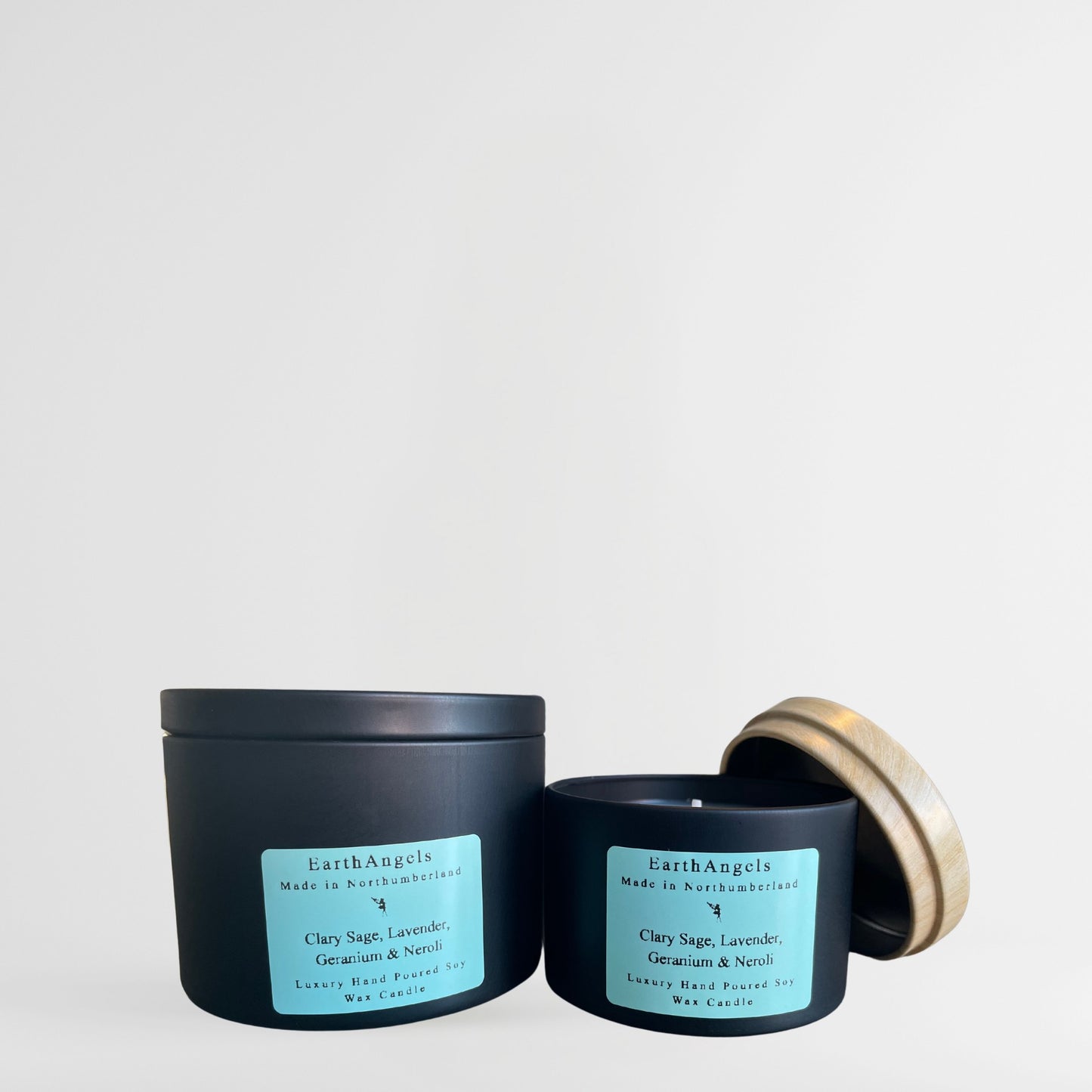 Black Tin Soy Wax Candle